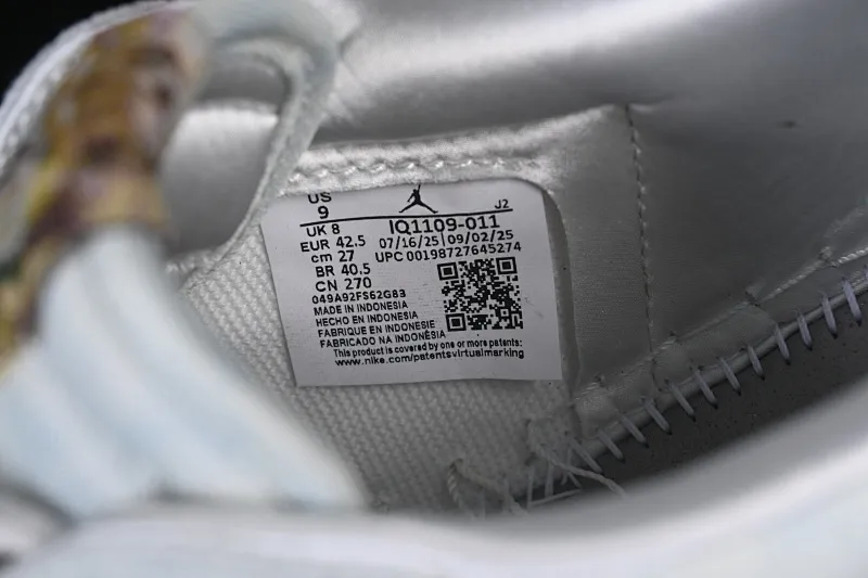 All categories Air Jordan Jordan series basketball shoes Air Jordan 1 Low Air Jordan 1 Low AJ1 Joe 1 Su embroidery low-top cultural basketball shoes IQ1109-011